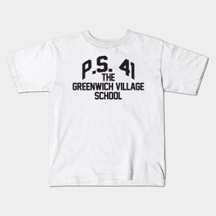 PS 41 The Greenwich Village School Kids T-Shirt